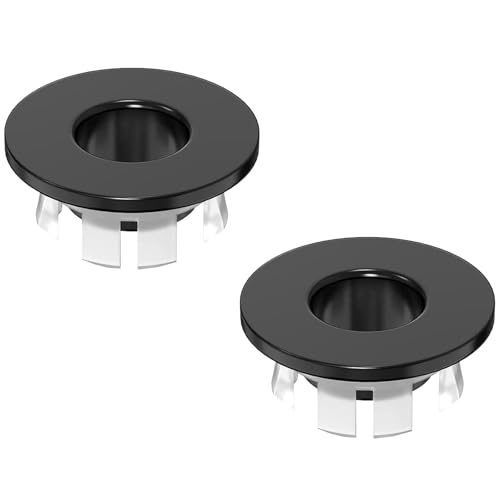 Überlaufabdeckung für Waschbecken, Überlaufring, Badewannenüberlaufabdeckung, Einsteckloch-Verkleidungskappe, Ring, Badezimmer, Küche, Messing, Waschbecken-Ablaufabdeckung für Badewanne, 2 Stück Überlaufabdeckung für Waschbecken, Überlaufring, Badewannenüberlaufabdeckung, Einsteckloch-Verkleidungskappe, Ring, Badezimmer, Küche, Messing, Waschbecken-Ablaufabdeckung für Badewanne, 2 Stück von VPB