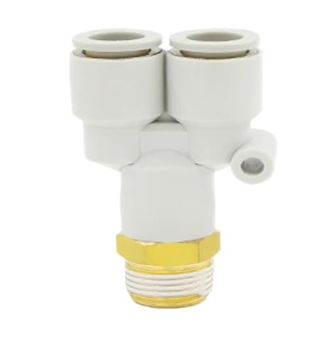 VPCPWTYZY 10 STÜCKE SMC Pneumatische Y-Fittings der Serie KQ2U - Abzweigverbinder for Luftschläuche catholic(06-01S) von VPCPWTYZY