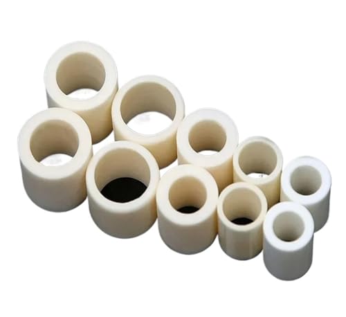 VPCPWTYZY 10PC Aluminiumoxid-Keramikrohr: Thermoelementschutz: Industrielle Isolierbuchse: Kleines Porzellankorund catholic(2x4x11) von VPCPWTYZY
