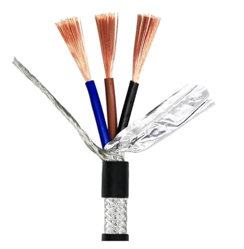 VPCPWTYZY 2464 VW-1 Geschirmtes Steuerkabel – 2C 3C 4C, 10AWG bis 18AWG, AWM-Signalkabel catholic(3core-1m,0.2mm) von VPCPWTYZY