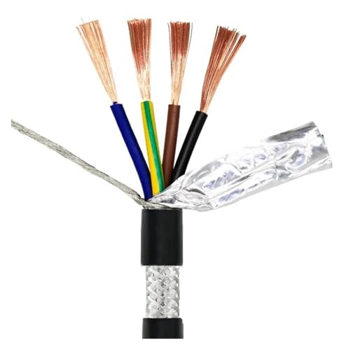 VPCPWTYZY 2464 VW-1 Geschirmtes Steuerkabel – 2C 3C 4C, 10AWG bis 18AWG, AWM-Signalkabel catholic(4core-5m,0.75mm 18AWG) von VPCPWTYZY