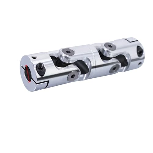 VPCPWTYZY 25x125mm Universalkupplung Aluminium Präzisions-Doppelabschnittsverbinder GHA Teleskop-Kreuzgelenkübertragung WSSP catholic(5X5) von VPCPWTYZY