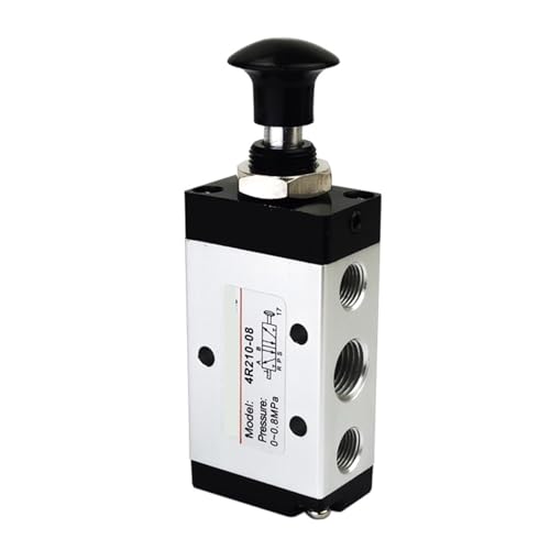 VPCPWTYZY 4R210-08 Manuelles pneumatisches Wegeventil: 2-Wege-5-Positionen-Push-Pull-Schalter for Luftsteuerungssysteme catholic(12mm fittings) von VPCPWTYZY
