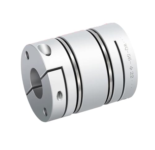 VPCPWTYZY D56×79mm Doppelmembrankupplung aus Aluminiumlegierung - Servomotor mit hohem Drehmoment und Kugelumlaufspindelanschluss catholic(19X30) von VPCPWTYZY