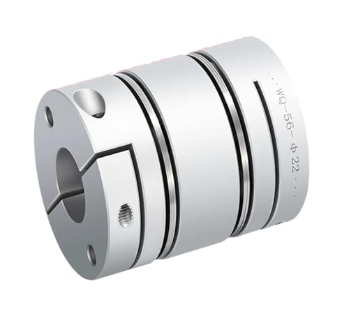 VPCPWTYZY Doppelmembrankupplung aus Aluminiumlegierung: D19 mm x L29 mm: Servomotor: Kugelumlaufspindel: Encoder: CNC-System catholic(3X4) von VPCPWTYZY