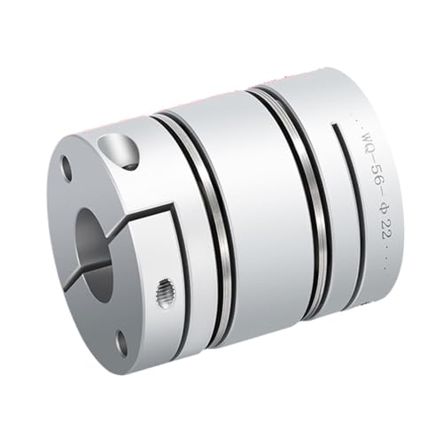 VPCPWTYZY Doppelmembrankupplung aus Aluminiumlegierung: D32 mm x L41 mm: Servomotor: Kugelumlaufspindel: Encoder: CNC-System catholic(6X12.7) von VPCPWTYZY