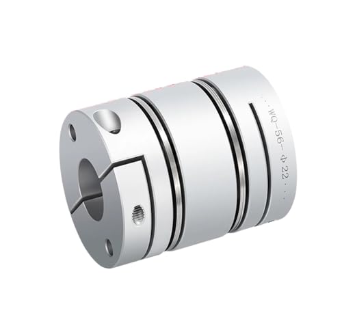 VPCPWTYZY Doppelmembrankupplung aus Aluminiumlegierung: D68mm L98mm Elastischer Anschluss for Kugelumlaufspindel-Schrittservomotor-Encoder catholic(20x25) von VPCPWTYZY