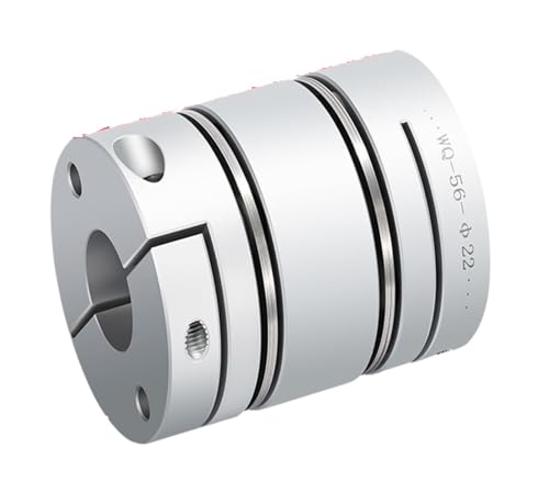 VPCPWTYZY Membrankupplung aus Aluminiumlegierung: D44mm L55mm: Servomotoranschluss: Kugelumlaufspindel: Encoder: Computer catholic(4mm) von VPCPWTYZY