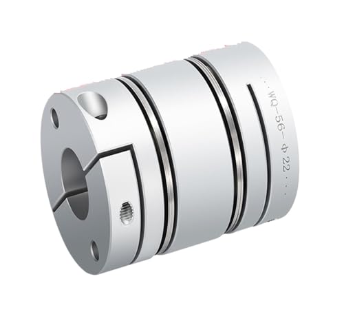 VPCPWTYZY Membrankupplung aus Aluminiumlegierung: D44mm L60mm: Kugelumlaufspindelanschluss: Servomotor: Encoder: Computer catholic(15X18) von VPCPWTYZY