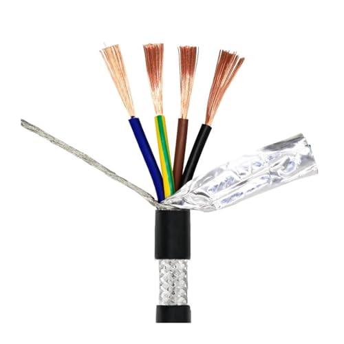 VPCPWTYZY UL2464 VW-1 Geschirmtes Steuerkabel – 5C/4C 20AWG/22AWG/24AWG/26AWG AWM-Signalkabel catholic(4core -20m,0.3mm) von VPCPWTYZY