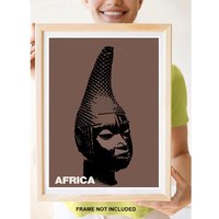 Nachdruck Des Vintage Reiseposter Nach Afrika von VPCompanyUSA