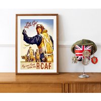 Reprint Des Ww2 Wahlplakats - Werde Teil Der Rocaf von VPCompanyUSA