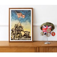 Reprint Eines Us Wwii Wahl Posters von VPCompanyUSA