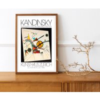 Reprint Eines Vintage Schweizer Ausstellungsplakates Von 1984 Für Werke Kandinsky von VPCompanyUSA