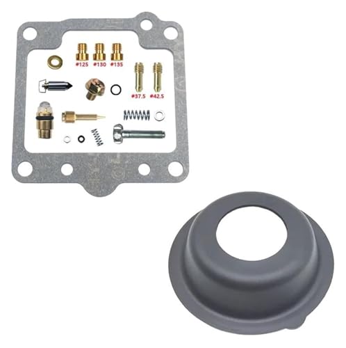 Für Suzuki TU250 TU250X 1997-2001 Motorrad Vergaser Reparatur Plunger Membran Float Wiederaufbau Teile Carb Rebuild Kits Vergaser Reparatur Satz von VPLPEREQAK