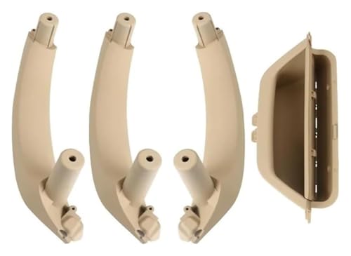 Kompatibel mit F26 Kompatibel mit X4 2013-2017 Auto Innentürgriff Links Rechts Innenverkleidung Pull Trim Cover 51419209216 Vorne(Beige Rhd 1 Set) von VPLPEREQAK