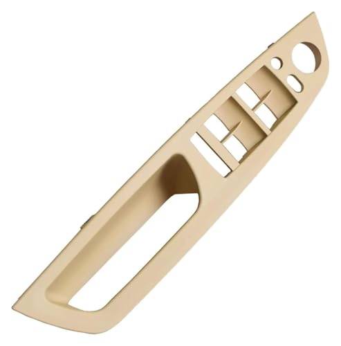 VPLPEREQAK Kompatibel mit E70 E71 Kompatibel mit X5 X6 2007-2014 Armlehne Auto Links Vorne Fahrerseite LHD Innentürgriff Innenverkleidung Pull Trim Cover Hinten(Beige-panel) von VPLPEREQAK