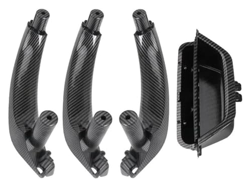 VPLPEREQAK Kompatibel mit F26 Kompatibel mit X4 2013-2017 Auto Innentürgriff Links Rechts Innenverkleidung Pull Trim Cover 51419209216 Vorne(Carbon Rhd 1 Set) von VPLPEREQAK