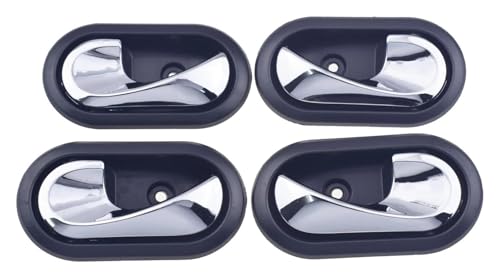 VPLPEREQAK Kompatibel mit Kangoo MK2 Kompatibel mit Express MK2 2007-2020 Innen Türgriff Vorne Hinten Rechts(4 Pcs Set) von VPLPEREQAK