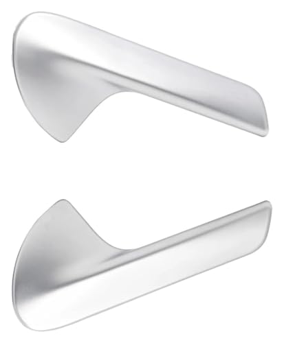 VPLPEREQAK Kompatibel mit VW Kompatibel mit Golf Kompatibel mit Mk5 Auto Vorne Links Rechts Türgriff Innen Innere Pull Griffe Chrom Hinten(Left and Right) von VPLPEREQAK