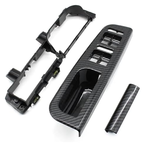 VPLPEREQAK Kompatibel mit VW Kompatibel mit Jetta Kompatibel mit MK4 1999-2004 LHD Autoinnenraum Vorne Hinten Links Rechts Kohlefaser Türgriff Haltegriff(Lhd 3pcs) von VPLPEREQAK
