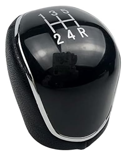 VPLPEREQAK Manueller Schaltknauf Kompatibel mit Ford Kompatibel mit Mondeo MK4 Kompatibel mit Focus MK2 MK3 C-Max S-Max Auto Styling Schaltknauf Hebel Shifter Kopf(5 Speed) von VPLPEREQAK