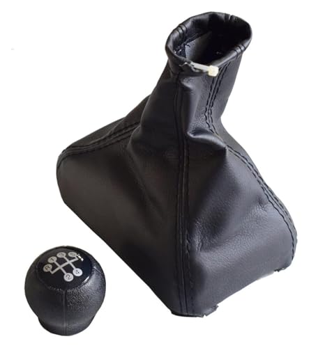 VPLPEREQAK Manueller Schaltknauf Kompatibel mit OPEL Kompatibel mit CORSA D 2006-2014 Auto Schaltknauf 5 6 Geschwindigkeit Gamasche Boot Abdeckung Fall Kragen(5) von VPLPEREQAK