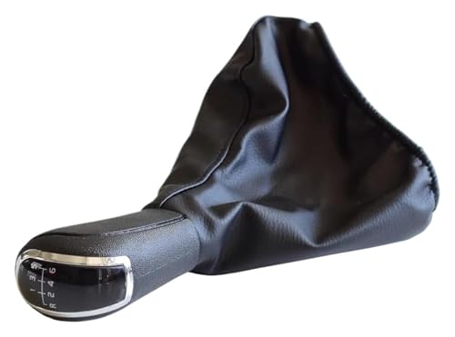 VPNMNZTPAP Auto Schaltknauf Für Benz C Klasse W202 W208 E Klasse W210 W203 S203 W245 W169 W168 12 Mm 5 6 Gang Schaltknauf(6-Black) von VPNMNZTPAP