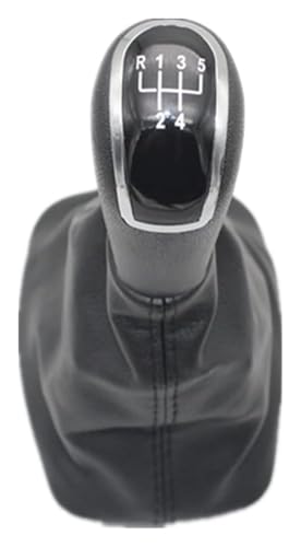 VPNMNZTPAP Auto Schaltknauf Kompatibel mit Skoda Kompatibel mit Fabia MK1 1999-2008 Auto Styling 5 Geschwindigkeit Getriebe Stick Schaltknauf von VPNMNZTPAP