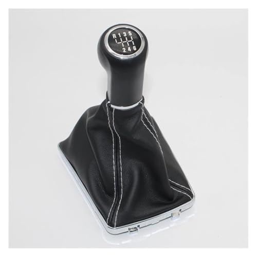 VPNMNZTPAP Auto Schaltknauf Kompatibel mit VAUXHALL Kompatibel mit OPEL Kompatibel mit ASTRA H 2004-2010 Auto 5 6 Gang Schalthebel Schaltknauf Mit Lederkoffer(5) von VPNMNZTPAP