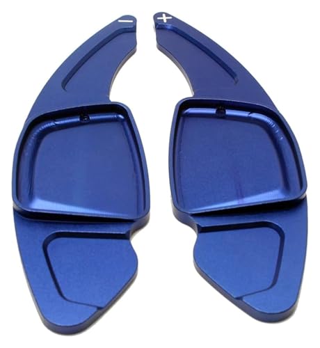 VPNMNZTPAP Lenkrad Schaltpaddel Für A6 Für A8 2019-2021 Auto Lenkrad Paddle Shift Verlängerung Shifter 2Pcs(Blue) von VPNMNZTPAP