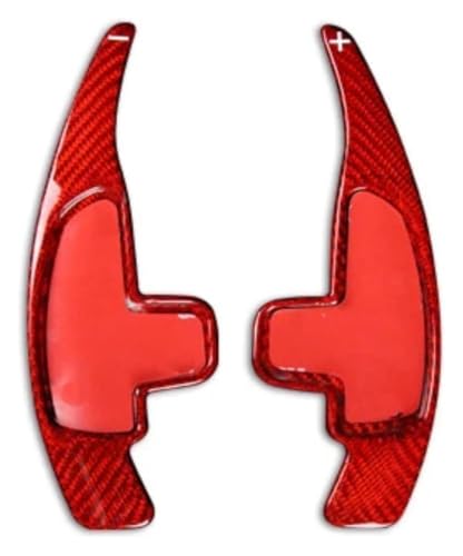 VPNMNZTPAP Lenkrad Schaltpaddel Für B&enz Für Amg A45 C63 E63 S63 S65 CLA45 CLS63 GLA45 GL63 Mol Lenkrad Paddle Shift D2004 Carbon Fiber Shifter(Red) von VPNMNZTPAP