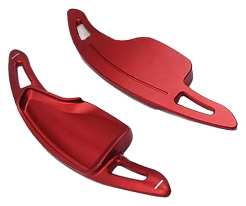 VPNMNZTPAP Lenkrad Schaltpaddel Für Camaro MK6 Zl1 Lt1 Für Chevy RS SS 2016-2018 Aluminium Lenkrad Padl Shifter Verlängerung 2PCS Shift(Red) von VPNMNZTPAP