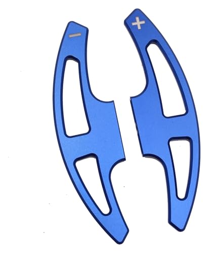 VPNMNZTPAP Lenkrad Schaltpaddel Für E90 E92 E93 M3 M6 2009-2013 Lenkrad Schaltwippe Sporting Schalthebel Ersatz Verlängerung(Blue) von VPNMNZTPAP
