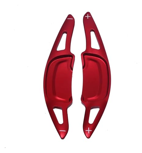 VPNMNZTPAP Lenkrad Schaltpaddel Für Mazda Für Axela CX-30 2020 2021 Aluminium Auto Schaltwippen Lenkrad Verlängerung Styling 2 Stücke(Red) von VPNMNZTPAP