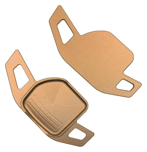 VPNMNZTPAP Lenkrad Schaltpaddel Für Seat Für Cupra Für Ateca 2018 2019 2020 Für Tavascan 2024 Auto Lenkradverlängerung Schaltwippe(Bronze-style 2) von VPNMNZTPAP