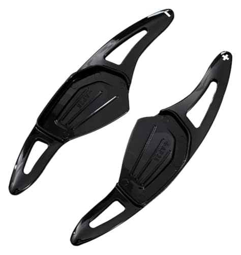 VPNMNZTPAP Lenkrad Schaltpaddel Für Skoda Für Octavia Für A8 Mk4 Rs VRS 2020-2023 Auto Lenkrad Shift Paddle Verlängerung Schalthebel Zubehör AP28(Black) von VPNMNZTPAP