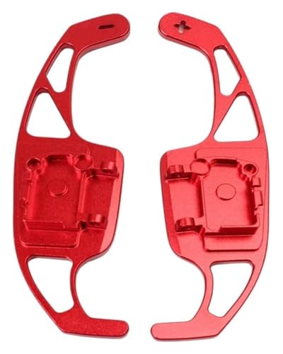 VPNMNZTPAP Lenkrad Schaltpaddel Für Vw Für Golf MK5 V Für Variant Für Sportline R32 GTX Für GTI Gt-Tsi Lenkrad Schaltwippen Schalthebel Ersatzverlängerung(Red) von VPNMNZTPAP