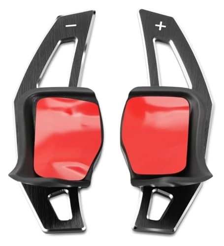 VPNMNZTPAP Lenkrad Schaltpaddel Für Vw Für Passat B6 B7 Für CC 2011-2015 Lenkradschaltpadl Paddle Extension Extenr(Black) von VPNMNZTPAP