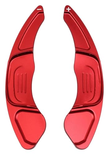 VPNMNZTPAP Lenkrad Schaltpaddel Für Vw Für Sagitar Für GLI Für Lamando Für Gts 2016 2017 2-teilige Auto Lenkrad Schalthebel Verlängerungspadl(Red) von VPNMNZTPAP