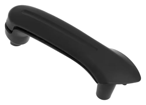 VPNMNZTPAP türgriff innen links Für Golf Für MK4 1999-2005 ABS Grau Schwarz 1 Pc Auto Innen Hinten Links Rechts Si Tür Pull Haltegriff Mittelkonsole Panel(Black Left) von VPNMNZTPAP