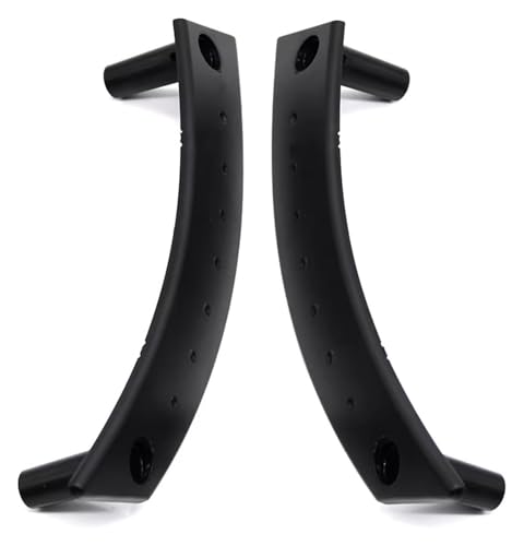 VPNMNZTPAP türgriff innen links Für VW Für Käfer 1998-2010 1C0867171A 1C0867172A Innen Links Rechts Tür Panel Pull Griff Abckung Reparatur Kit Auto Griff(Black 2pcs) von VPNMNZTPAP