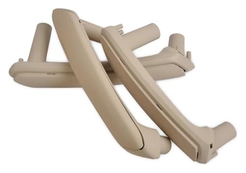 VPNMNZTPAP türgriff innen links Für VW Für Passat B5 1998-2005 3Pcs Vorne Rechts Hinten Links Auto Innen Tür Pull Haltegriff Trim Abckung(Beige) von VPNMNZTPAP