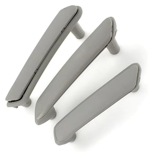 VPNMNZTPAP türgriff innen links Für VW Für Passat B5 1998-2005 3Pcs Vorne Rechts Hinten Links Auto Innen Tür Pull Haltegriff Trim Abckung(Gray) von VPNMNZTPAP