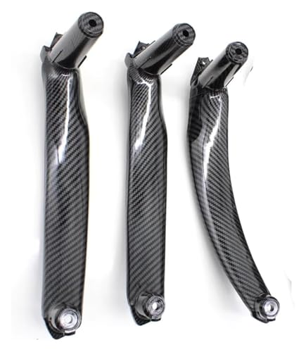 VPNMNZTPAP türgriff innen links Für X5 Für X6 Für E70 Für E71 2007-2013 LHD RHD 4-teiliges Set Innentür-Zuggriff-Kit Ersatzteile(Rhd Set Carbon Fiber) von VPNMNZTPAP