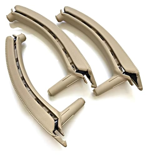 VPNMNZTPAP türgriff innen links Für X5 Für X6 Für E70 Für E71 2007-2013 RHD Rechtshänr Auto Armlehne Panel Abckung Tür Pull Assembly Trim(Rhd Beige) von VPNMNZTPAP