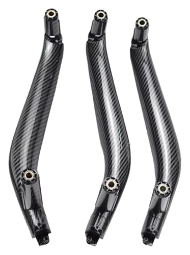 VPNMNZTPAP türgriff innen links Für X5 Für X6 Für F15 Für F16 2014-2018 Links Rechts 3-teiliges Set Auto Innentüren Griff Pull Trim Cover(Carbon Fiber-lhd) von VPNMNZTPAP
