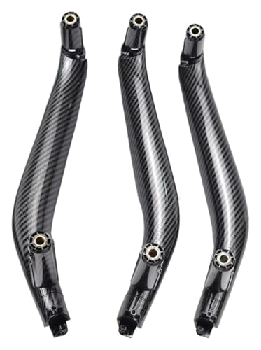 VPNMNZTPAP türgriff innen links Für X5 Für X6 Für F15 Für F16 2014-2018 Links Rechts 3-teiliges Set Auto Innentüren Griff Pull Trim Cover(Carbon Fiber-lhd) von VPNMNZTPAP