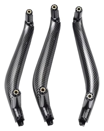 VPNMNZTPAP türgriff innen links Für X5 Für X6 Für F15 Für F16 2014-2018 Links Rechts 3-teiliges Set Auto-Innentüren Griff Pull Trim Cover(Carbon Fiber-rhd) von VPNMNZTPAP