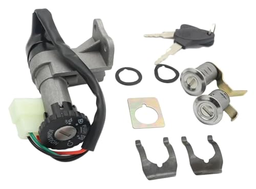 Zündschalter Tankdeckel Für 50Cc 150Cc GY6 Roller Motorrad 4 Pins Zündschloss Key Lock Set Moped Tankdeckel Zündschalter Zündschalter Tankdeckel Für 50Cc 150Cc GY6 Roller Motorrad 4 Pins Zündschloss Key Lock Set Moped Tankdeckel Zündschalter von VPNMNZTPAP